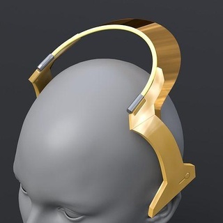 overwatch 2 - mercy gold halo headband cosplay props overwatch2 art game gamer fanart hobby diy 3d print model - Mito3D