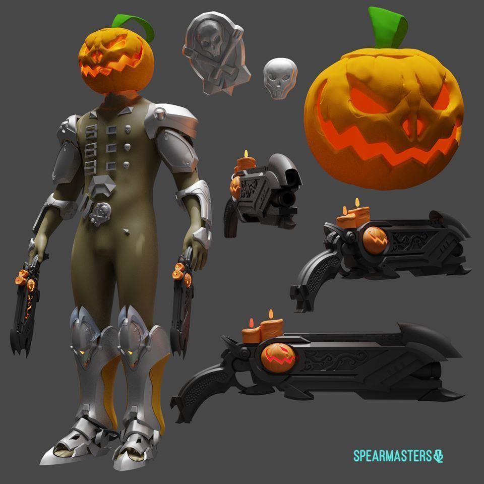 overwatch reaper zucca armatura di cosplay hobby-fai da te halloween hobby il fai altri 3D print model - Mito3D