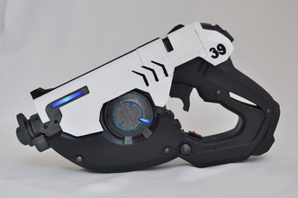 overwatch tracer impuls pistole führt cosplay gewehr spiele spielzeuge spiel zubehör 3d print model - Mito3D