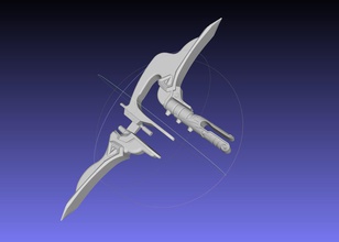 overwatch young hanzo bow core assembly games-toys 3d printing assembly bow toy bow weapon toy weapon fantasy weapon video game hanzo young hanzo overwatch hanzo bow young hanzo bow storm bow costume cosplay replica bow core string clip game weapon games toys games toys other