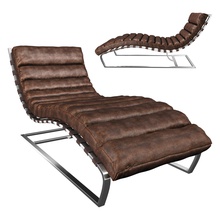 oviedo lounge chair 3d model loft design loftdesigne 3dmodel brown aged skin white black timothy oulton house furniture 3d print model - Mito3D