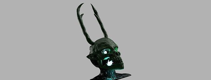 owl house - belos monster mask hunter possessed horns cosplay luz golden guard lumity amity staff wtich halloween palisman ghost zombie games toys 3d print model - Mito3D