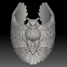 owl ring sculpture jewelry gold necklace manring men silver luxury printable diamond sterling fashion engagem jewellery rings bird animal zoo nature pendants 3d print model - Mito3D