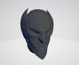 hibou capot dc gotham batman dceu cosplay masque armure scélérat justice ligue jeux jouets 3d print model - Mito3D