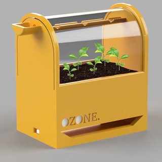 ozono definitivo serra desktop fiore impianti giardino acqua semi germinare seme contenitore casa accessori 3d print model - Mito3D