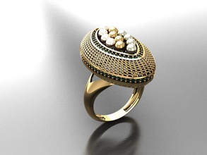 p122 diamante squillare gemme gioielleria moda oro design argento elegante splendente collana gemma braccialetto orecchino pendente zaffiro donne anelli nozze 3d print model - Mito3D