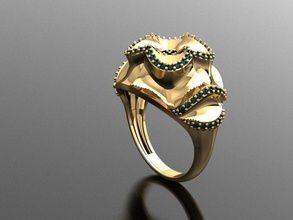 s182 elmas yüzük yüzükler kolye takı taşlar moda altın tasarım gümüş zarif parlıyor mücevher bilezik küpe safir KADIN düğün 3d print model - Mito3D