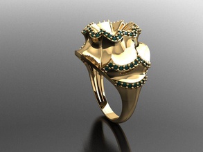 s183 elmas yüzük yüzükler kolye takı taşlar moda altın tasarım gümüş zarif parlıyor mücevher bilezik küpe safir KADIN düğün 3d print model - Mito3D