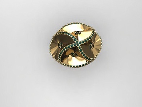 s188 elmas yüzük yüzükler kolye takı taşlar moda altın tasarım gümüş zarif parlıyor mücevher bilezik küpe safir KADIN düğün 3d print model - Mito3D