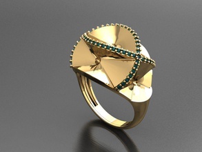 p213 diamant bague anneaux Collier bijoux gemmes mode or conception argent élégant brillant gemme bracelet boucle d'oreille pendentif saphir femmes mariage 3d print model - Mito3D