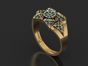 p22 diamante anel joias joalheria moda ouro Projeto prata elegante brilhando colar gema pulseira brinco pingente safira mulheres argolas Casamento 3d print model - Mito3D