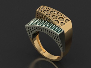 p49 diamante squillare gemme gioielleria moda oro design argento elegante splendente collana gemma braccialetto orecchino pendente zaffiro donne anelli nozze 3d print model - Mito3D
