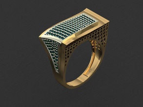 p50 diamant ring edelsteine schmuck mode gold design silber elegant leuchtenden halskette juwel armband ohrring anhänger saphir frauen ringe hochzeit damen 3d print model - Mito3D