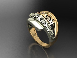 p88- diamond ring gems jewelry fashion gold design silver elegant shining necklace gem bracelet earring pendant sapphire women rings wedding 3d print model - Mito3D