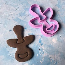 pacifier cookie cutter cookiecutter games toys house kitchen dining cookiestamp cake food cutting nickelodeon kids play decoration disney micky 3d print model - Mito3D