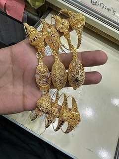 paquete 15 turco esposas oro latón platino plata joya joyería llanura rosario imprimible prototipos muñeca Moda pulseras 3d print model - Mito3D