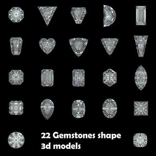 paketlemek of 22 değerli taşlar şekil takı tasarlama cad mücevher kırat kristal parlıyor parlak üçgen safir ayarlamak yazdırılabilir angagem sterlin moda güzellik elmas yüzük gümüş altın sembol 3d print model - Mito3D