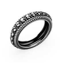 paquete 8 cráneo anillo talla platino joyería joya calavera rock joyeria plata precioso imprimible desunido libra esterlina cromo moda anillos 3d print model - Mito3D