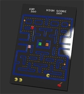 Pacman oyun makinesi 3d Modeller gösterim hobi kendin yap 3d print model - Mito3D