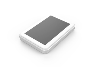 pad display design white 3d model electronics portable hobby diy printing screen chip 3d print model - Mito3D