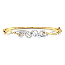 paisley-Blättern-Armband Schmuck Ohrring - Armband gold ring Silber diamond gem Juwel bedruckbar ist Diamant-ring sterling Saphir genial Mode-ring Mode-Schönheit Bekleidung Armbanduhr cad Armbänder 3d print model - Mito3D