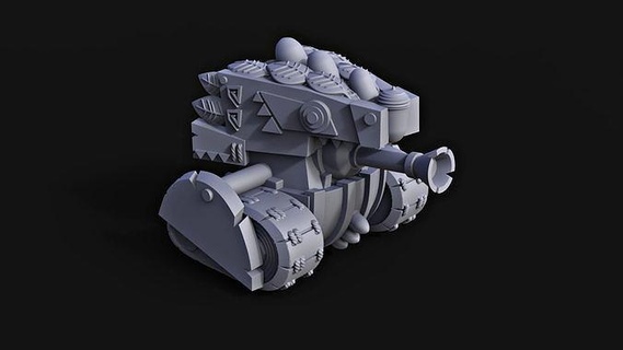 palico tanque monstro caçador miau gato arma miniatura brinquedo gatinha jogos brinquedos acessórios 3d print model - Mito3D