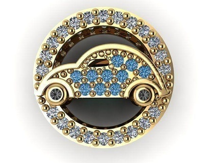 Pandora Charme Gold Silber Ring Mode Sterling druckbar Juwel Schmuck brillant Diamant Schönheit Engagement Hochzeit Armbänder 3d print model - Mito3D