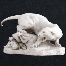 Panther Schlange Tiere Katze Löwe Leopard Kunst Skulpturen 3d print model - Mito3D