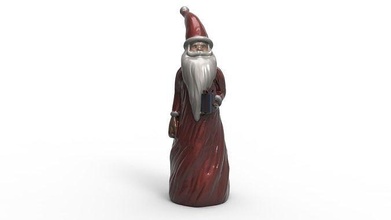 baba Noel Baba madde Navidad hediye dekor geleneksel kış Şirin Christma top Aralık aile Aşk ev 3d print model - Mito3D