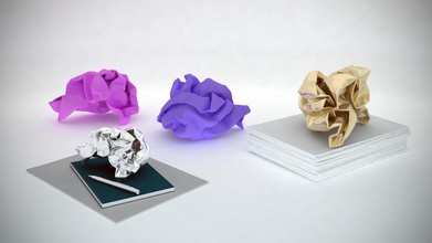 presse-papiers maison sam abbott papier ménage d'autres de la décoration bureau poids décor 3d print model - Mito3D