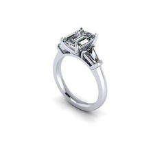 desfile marquesina diamante anillo joya compromiso Boda joyería plata oro enganchar Moda libra esterlina colgante pendiente collar belleza pendientes colgantes anillos 3d print model - Mito3D