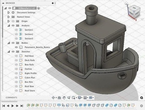 parametric 3d benchy in creative commons license 3dbenchy source games toys 3d print model - Mito3D