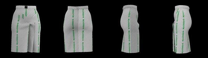 on pedazos falda modelo sveegiyim moda ropa 3d print model - Mito3D