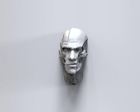 teilweise Gesicht Skulptur Statue Kunst Skulpturen 3d print model - Mito3D