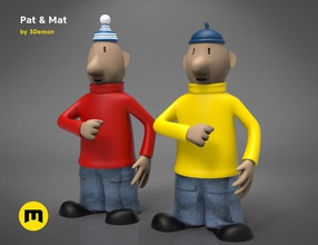 palmadita estera cifras checo figura figurilla película cabeza retro estatua mesa tish juguete juegos juguetes 3d print model - Mito3D