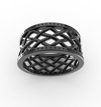 patten anello gioielli oro uno gioiello moda anelli 3d print model - Mito3D
