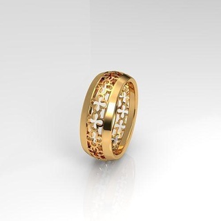 padronizar anel 2 joalheria ouro argolas Casamento pulseira jóias jóia diamante noivado esterlina moda imprimível beleza 3d print model - Mito3D