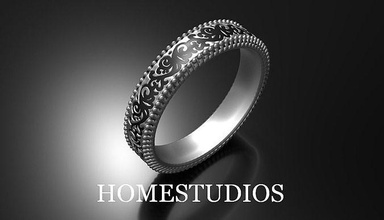 patrón anillo 8 joyería joya oro plata imprimible libra esterlina moda compromiso belleza esmalte platino boda anillos 3d print model - Mito3D
