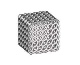 patterned cube art pattern symbol abstract ice shape geometric sphere voxel mathematical geometry statue cutting futurism math complex grille serie wooden fence 3d print model - Mito3D