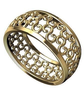 estampado anillo 3d modelo textura oro plata imprimible diamante joya boda joyería 3dmodel moda mujer lujo platino precioso anillos colección texturas elegante 3D print model - Mito3D