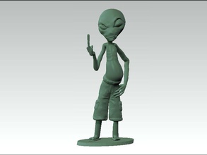 paul1 juegos-juguetes pablo recién llegado espacio cine la criatura extraterrestre juegos los juguetes de 3d print model - Mito3D
