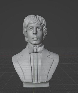 Paul McCartney Mccartney vol jean musicien célébrité Beatles ringostar George Harrison art sculptures 3d print model - Mito3D