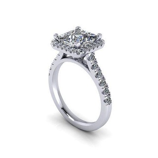 pavimentar Princesa diamante anel joalheria noivado Casamento jóias argolas feito mão diamantes pulseira joias feitas cafajeste colares Designer design macaco khmer Camboja pingentes 3d print model - Mito3D