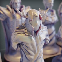 pawn radiant creep dota 2 chess piece custom toy figure dota2 detailed collection nature figurine printing3d fanart3d dryad marble art games toys board 3d print model - Mito3D