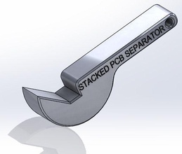 PWB-Trennzeichen-Werkzeug arduino Schild mega uno pcb separator tool hobby diy hobby-Heimwerker hand tools hand-Werkzeuge 3d print model - Mito3D