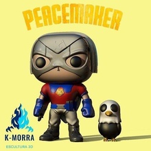 peacemaker funko thepeacemaker dc funkopop suicidesquad games toys 3d print model - Mito3D