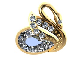 pavone gioielli il logo anelli ciondoli di stampa design monumento art oro disco platino download argento drago caiters diamante gioiello moderna la scimmia gemma carati 3d print model - Mito3D