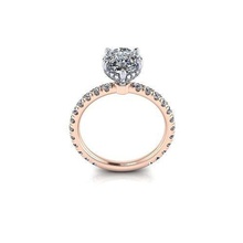 Pera estarán diamante anillo joya compromiso Boda joyería plata oro enganchar Moda libra esterlina colgante pendiente collar belleza pendientes colgantes anillos 3d print model - Mito3D