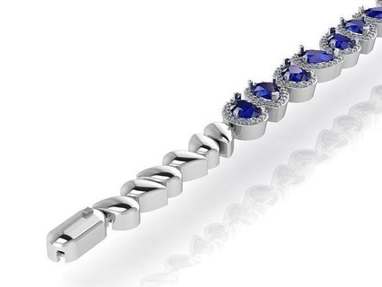 pera tênis pulseira 350 anel ouro diamante pavimentar joalheria prata manufatura moda Projeto noivado gema imprimível esterlina cubano brinco colar pingente argolas pulseiras 3d print model - Mito3D