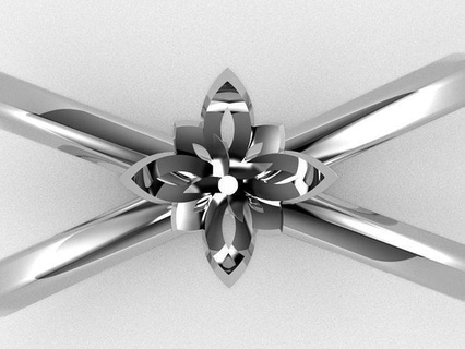 inci çiçek yüzük perl elmas gümüş yüzükler mücevher takı altın lüks inciler Perla nişan Yazdır sterlin yüzükpearl 3dring yazdırılabilir 3d print model - Mito3D